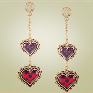 Betsey Johnson 💕 earrings